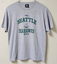 Seattle Seahawks T Shirt Super Bowl XLIX 2/1/15 NFL Team Apparel Mens Size Large - £8.80 GBP