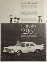 1956 Print Ad Chrysler Newport 4-Door Car with Firebolt V-8 Engine - £12.36 GBP
