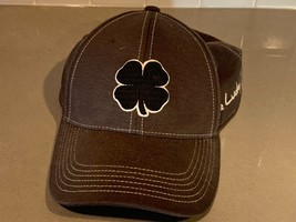 Black Clover Live Lucky Ball Cap Hat Gray Fitted Memory Fit Large/ XL - £28.15 GBP