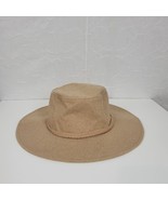 ASN Womens Harper Floppy Hat Tan Felt Packable Wide FabFitFun Boho NEW - £13.95 GBP