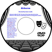 Airborne 1962 DVD Film Drama Bobby Diamond Robert Christian Mikel Angel Bill Hal - £3.93 GBP