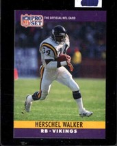 1990 Pro Set #197 Herschel Walker Nmmt Vikings - £2.69 GBP