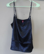 Adore Me Women&#39;s Pajama Top Tank Top Lounge Sleepwear 07873 Dark Sapphir... - $7.59