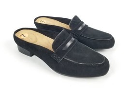 Clarks Women&#39;s Keesha Donna Black Suede Mule Shoes New Without Box Size 7  - $936.35 MXN