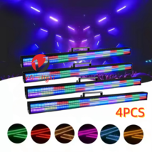 4PCS LED DMX Strobe Bar DJ Disco Party Stage Lights RGBW Led Wall Washer... - $639.00