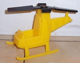 Vintage 80&#39;s Fisher Price Little People Helicopter #344 FPLP - $22.23