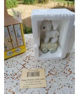 Precious Moments Lamb First Birthday Train Figurine - £16.91 GBP