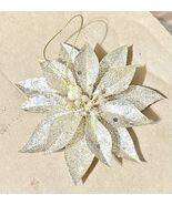 Holiday Christmas Snowflake Ornament Decoration 3 Inch - $91.39 MXN