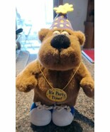 Vintage Plush Russ Sid Party Time Bear Plush Birthday Party Bear . - $13.85