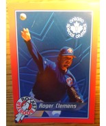 Toronto Blue Jays Roger Clemens rocket booster Card Ontario Special Olym... - $132.32 MXN