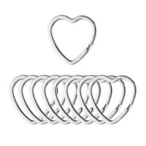 Mandala Crafts 1.2" Silver Heart Metal Key Rings 25 Count - €11,64 Mandala Crafts 1.2" Silver Heart Metal Key Rings 25 Count - €11,64 EUR