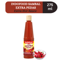 Indofood Extra Hot Chili Sauce Sambal Extra Pedas 275 ml Premium Seasoning - $26.64