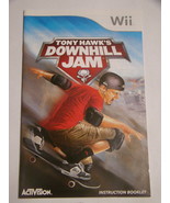 Nintendo Wii - TONY HAWK&#39;S DOWNHILL JAM (Replacement Manual) - $12.00