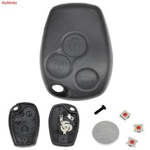 3 Button Switch Remote Key Car Key Fob Case  Cover For  Master Trafic Modus Kang - £42.47 GBP