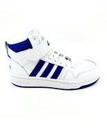 Adidas Postmove Mid White Royal Blue Mens Basketball Sneakers GW5525 - £47.86 GBP