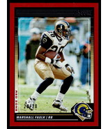 20/20 - 2024 Score NFL Football #294 Marshall Faulk Green St. Louis Rams... - $363.93 MXN
