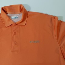Columbia PFG Perfect Cast Men's L Peach Vented Short Sleeve Polo Shirt FM6016 image 4