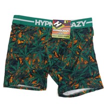 Mens Size L CANA BURNING Soft Touch Adult Boxer Briefs Hypnocrazy Green ... - £7.78 GBP