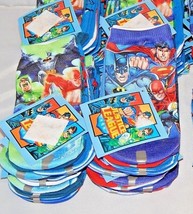 Justice League Boy&#39;s Socks 3 Pair Packs Lot of 2 Packages Size 6-8.5 - £8.13 GBP