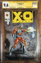 X-O Manowar #1 (1992) CGC 9.6 -- White pages;  Signed (SS) by Jim Shooter - £155.64 GBP