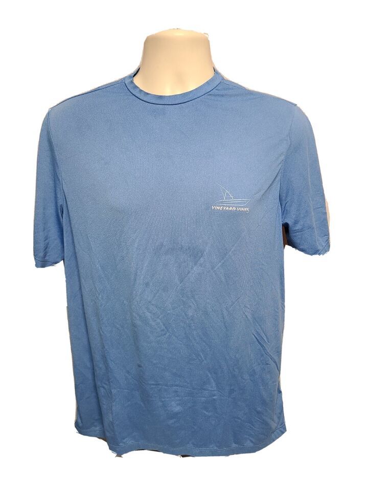 Vineyard Vines Yacht Boat Youth Blue XL 18 TShirt - $14.85