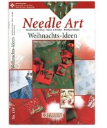 ZWEIGART Needle Art Christmas Cross Stitch Pattern Idea Book No 110 - £15.46 GBP
