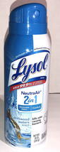 Lysol Neutra Air 2 In 1 (Driftwood Waters scent )1ea 10oz Can-SHIPS SAME BUS DAY - £7.06 GBP