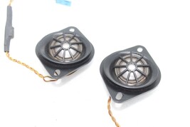 04-10 BMW E60 525I 530I REAR LEFT RIGHT TWEETER SPEAKERS PAIR E6280 image 7