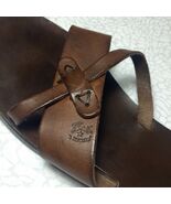 IL BISONTE Women's Cozy Flat Leather Slip-on Sandals EUR 37 US 6.5 - RARE! - $197.99