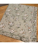 WAVERLY Garden Room Full Carolina Magnolia Floral Ruffled Flat Top Sheet... - $561.98 MXN