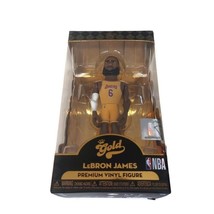 Funko Gold NBA Los Angeles Lakers LEBRON JAMES Premium 5&quot; Vinyl Figure Age 3+ - £7.07 GBP