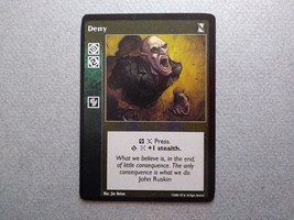 Deny (VTES- Keepers of Tradition) - $8.00