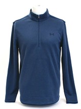 Under Armour Blue UA Storm SweaterFleece 1/2 Zip Pullover Shirt Men&#39;s NWT - £70.28 GBP