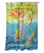 Betsy Drake Betsy&#39;s Mermaid Shower Curtain - £85.62 GBP
