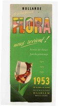 The Flora Floral Enchantment Heemstede POP UP 1953 Holland MUST SEE!! - $49.45