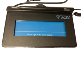 TOPAZ T-S460-BSB-R Sig Lite 1x5 LCD Signature Capture Pad w/ Stylus &amp; Ca... - $2,080.93 MXN