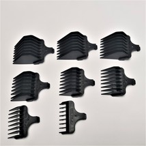 8X Hair Clipper Comb (#1- #8,1/8&quot;-1&quot;, 3mm-25mm) For Wahl T-Blade 9888 9888L - £9.64 GBP