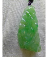 Glassy Ice Green Natural Burma Jadeite Jade Pendant # Type A Jadeite # 1... - £1,259.06 GBP