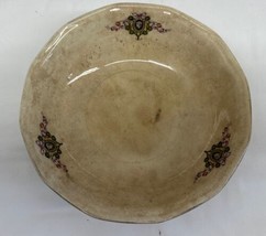 10” Antique Victorian Porcelain Serving Bowl - £23.64 GBP
