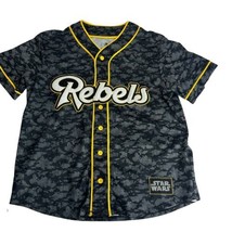 Disney Parks Star Wars Rebels Baseball Jersey # 77 Shirt Top Size L - £26.10 GBP
