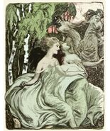 Decoration Poster.Wall Home room design.Jugend.Youth cover.Lesbian theme... - $16.20+