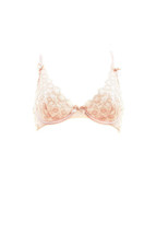 L&#39;agent By Agent Provocateur Womens Bra Non Padded Lace Beige Size Uk 32B - £38.83 GBP