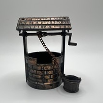 Vintage 1976 Durham Diecast Dollhouse Wishing Well Metal Furniture Movin... - $11.30