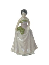 Royal Doulton Pretty Ladies Cardew Tiny Figurine Victorian Fashion Jessica vtg - $34.65