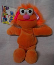 Vintage Tyco Sesame Street Zoe 7&quot; Bean Bag Stuffed Animal Toy 1997 New - £15.82 GBP