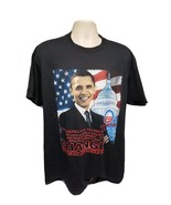 2008 Barack Obama Change We Can Believe In Adult Black XL TShirt - $19.80