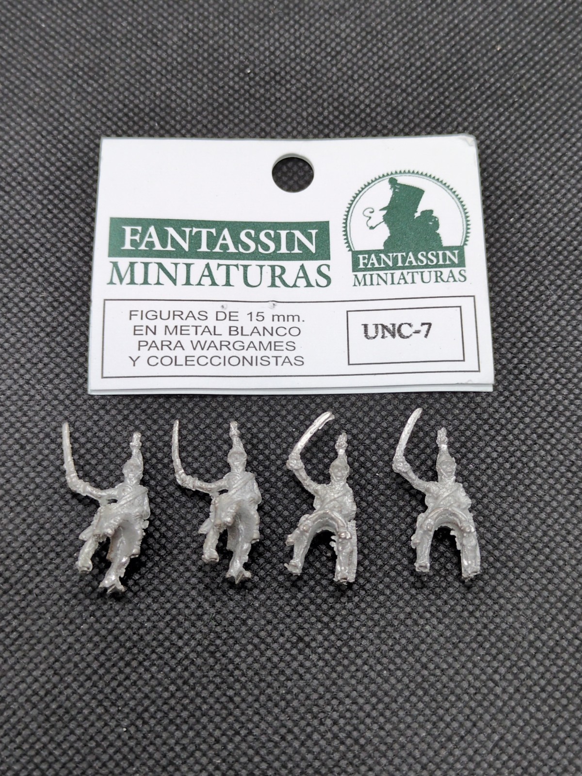 Fantassin Miniatures 15mm Cavalry Rider Soldiers Miniatures UNC-7 - $17.81