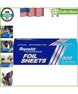 500 Pre-Cut Aluminum Foil Sheets - 12x10.75 Inches for Foodservice &amp; Cat... - $645.03 MXN