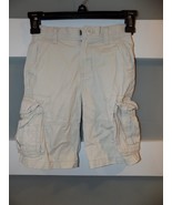 CHEROKEE ADJUSTABLE WAIST KHAKI CARGO SHORTS SIZE 5 BOY&#39;S EUC - $20.00