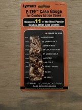 LYMAN  RELOADING  E-ZEE CASE GAUGE FOR COWBOY ACTION CASE LENGHTS - $10.80